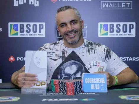 Brasileirão de poker: Lúcio Antunes vence o PLO Dealers Choice do BSOP São Paulo
