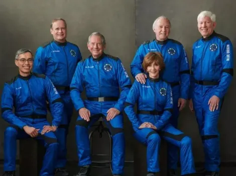 Com tripulantes, empresa de Jeff Bezos, dono da Amazon, realiza quarta missão espacial