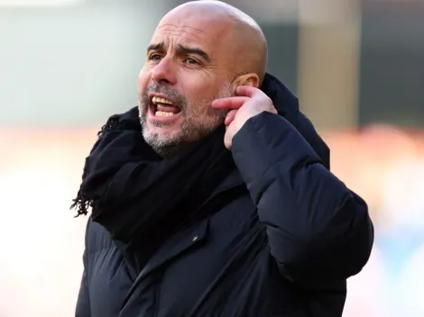 Atacante procurado pelo Barça recebe elogios de Guardiola após partidaço no fim de semana