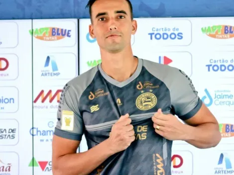 César, novo reforço do Bahia, chega para disputar titularidade no gol com Danilo Fernandes