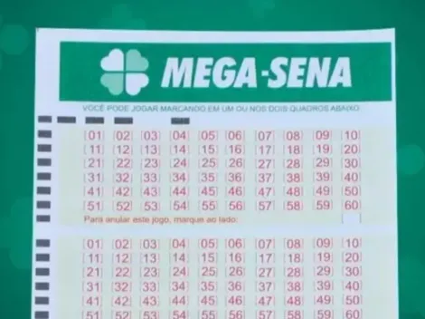 Mega-Sena: sorteio desta quarta-feira (06) tem prêmio estimado em R$ 3 milhões