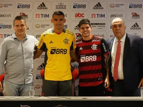 “Vim sabendo”; Santos e Ayrton Lucas são apresentados no Flamengo e comentam protestos