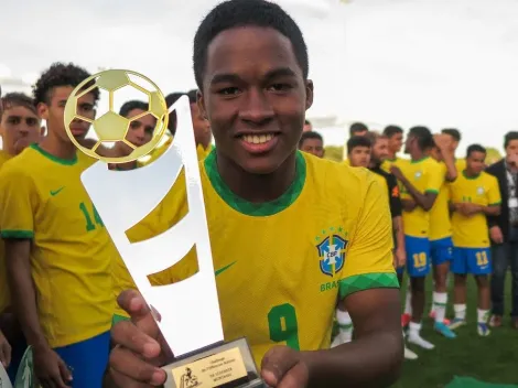 Endrick, joia do Palmeiras, conquista título com Seleção sub-17 e mais dois prêmios individuais