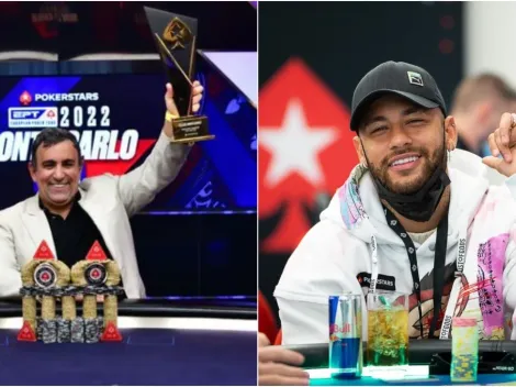 Poker: Brasileiro campeão em Monte Carlo se inspirou em Neymar: “Eu queria atacar a mesa final como ele faz em campo”