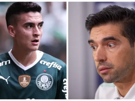 Atuesta evita rusga com Abel, mas indica desconforto no Palmeiras