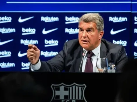 “Posso garantir”; Laporta fala sobre negociações e crava centroavante no Barcelona