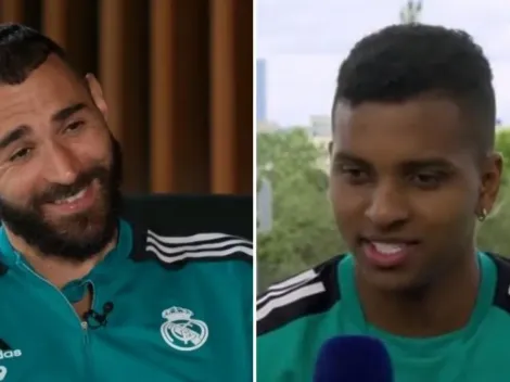 Rodrygo e Benzema dão 'patada' ao falar sobre Mbappé e encerram assunto no Real