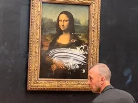 Monalisa: Quadro é atacado com torta por visitante no Louvre
