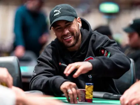 Neymar participa da Copa do Mundo de poker em torneio com entrada de US$ 10 mil