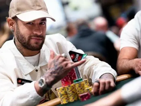 Copa do Mundo Poker: Neymar atinge a zona de premiação de um evento da WSOP pela primeira vez