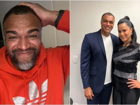 Denilson revela 'climão' com a família di Camargo e relembra o início do relacionamento com Luciele