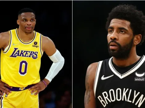 NBA: Lakers e Nets continuam discutindo sobre a possibilidade de trocar Westbrook e Irving