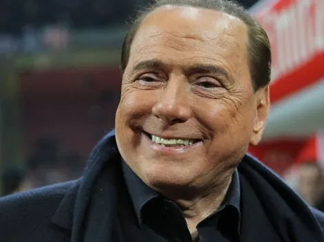 Berlusconi 'empolga' com 1ª divisão na Itália e quer titular do Flamengo