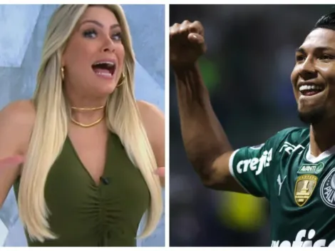 Programa de Renata Fan põe Rony à frente de 'desafeto' do Palmeiras