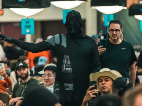 Copa do Mundo de Poker: Phil Hellmuth aparece para jogar a WSOP vestido de ‘Darth Vader’ conhece o lado sombrio do esporte da mente