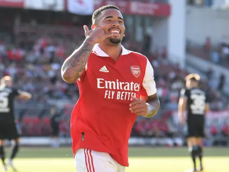 Jesus bate recorde de 1º gol pelo Arsenal e torcida do Palmeiras "quebra" a web