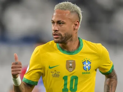 "Pena que no Brasil não..."; Técnico de gigante brasileiro é exaltado por Neymar