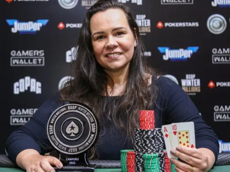 Festa da mídia do poker no BSOP Winter Millions termina com troféu para Mayza Basso