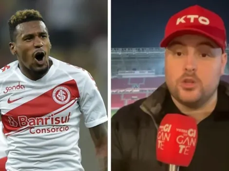 Edenilson 'peita' Lucas Collar em treino do Inter e recado ao jornalista repercute