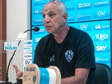 Marcio Fernandes desabafa após derrota do Paysandu e projeta dificuldades na partida contra o ABC