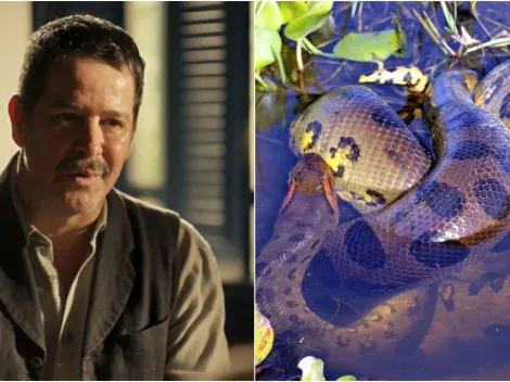 Pantanal: Bruno Luperi reforça cuidados em cenas de caça às sucuris após Tenório sair em busca de cobra por vingança à morte do filho
