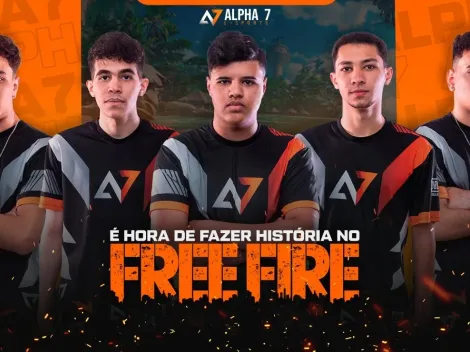 Alpha7 Esports, tradicional organização de PUBG Mobile, anuncia time de Free Fire