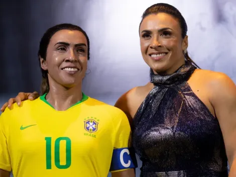 Em inauguração de estátua de cera, Marta abre o coração e fala sobre possível retorno à Seleção; CONFIRA!