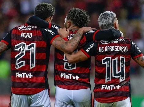 "Poderia estar num Barça, Real Madrid"; Filipe Luís se empolga com craque do Flamengo