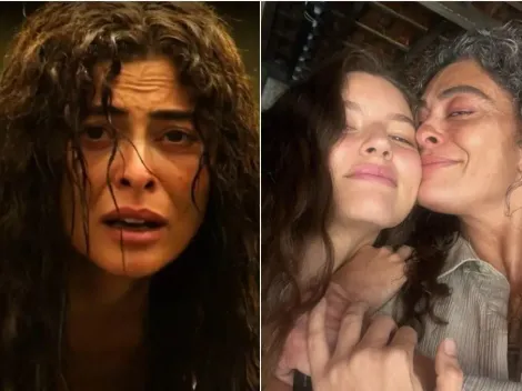 Juliana Paes elogia Alanis Guillen por cena de morte de Solano em "Pantanal"