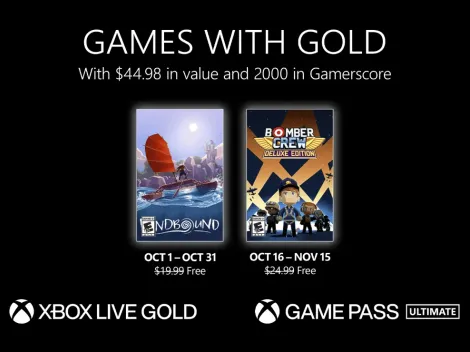 Xbox Games with Gold de outubro terá Windbound e Bomber Crew Deluxe Edition