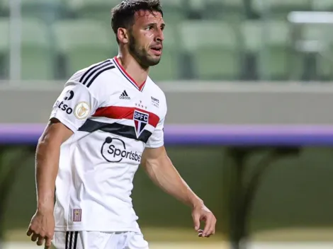 "Ninguém fala que..."; Repórter tira Calleri 'do sério' e atacante sai 'bolado' do Morumbi