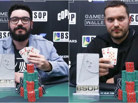 Brasileirão de Poker: Conheça os dois primeiros campeões da etapa de Gramado