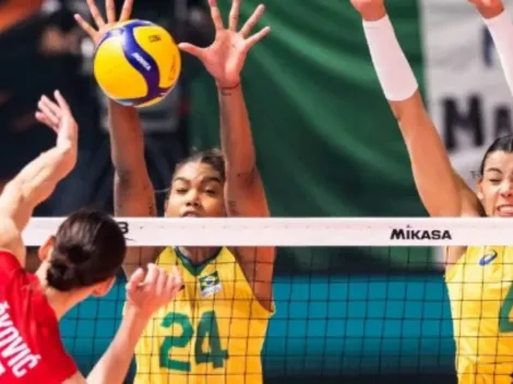 Vôlei: Brasil luta, mas não consegue ser páreo para a eficiência da Sérvia e fica com o vice no Mundial