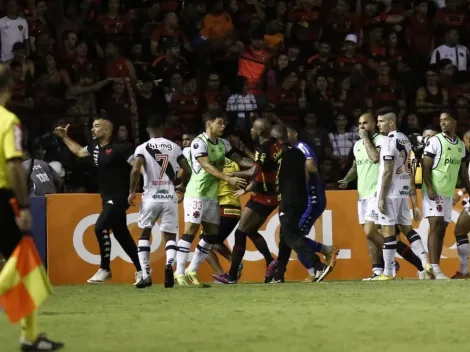 Empate entre Vasco e Sport tem invasão de campo e quase termina em tragédia