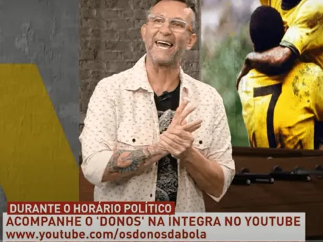 [VÍDEO] Neto 'debocha' do Flamengo e Botafogo entra na discussão ao vivo