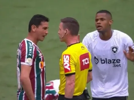 [VÍDEO] Reclamação de Ganso com árbitro em empate entre Fluminense e Botafogo 'ferve' a web