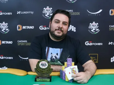 WSOP Brazil Poker: Rafael D´Auria vence o Freezeout na estreia dele na série
