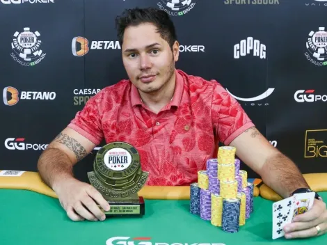 WSOP Brazil Poker: Rafael Santos vence o torneio “No Breaks” e elogia estrutura da série