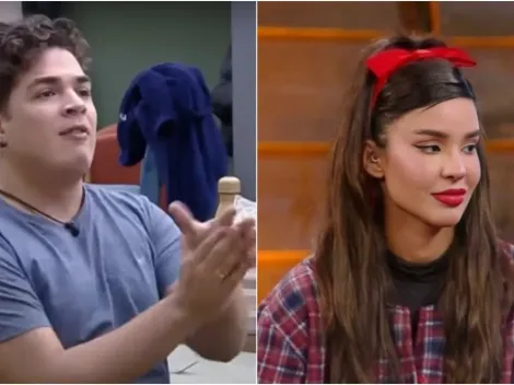 Após se irritar com Kerline, Lucas cogita jogar pimenta em objeto da peoa