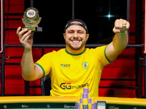 WSOP Brazil Poker: Que forra! Ramon Pessoa alcança grande título com a cravada no High Roller