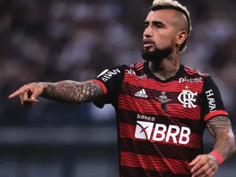 Vidal elogia ‘parça’ do Flamengo e faz lobby para convocação de jogador para Copa com a Seleção