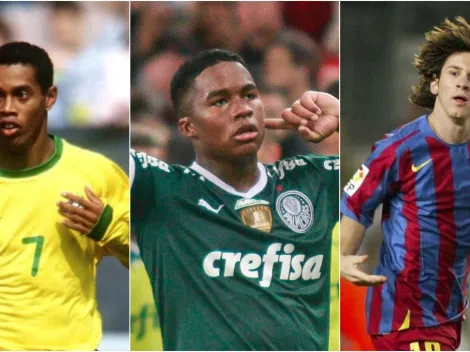 Endrick supera Messi, Ronaldinho e mais: Veja com qual idade os maiores craques do futebol marcaram seus gols