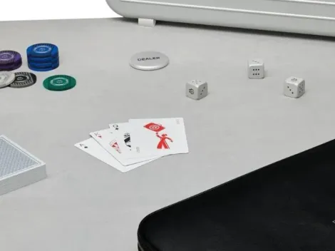 Poker em alto estilo! Renomada marca alemã lança elegante maleta de fichas