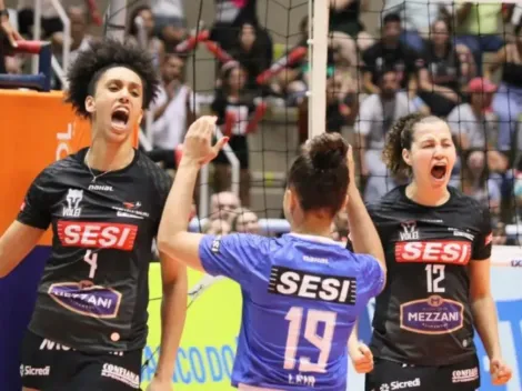 Sesi Bauru x Sesc Flamengo: Saiba como assistir ao jogo da Superliga feminina de vôlei