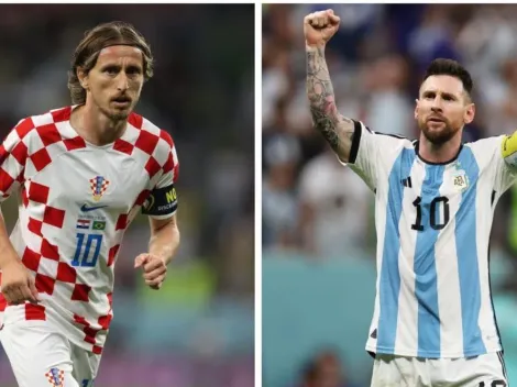 Messi e Modric duelam e tentam levar Argentina e Croácia para a final da Copa