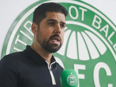 António Oliveira se manifesta pela 1ª vez como técnico do Coritiba
