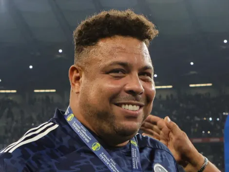 Ronaldo sorri com Cria da Toca podendo render PIX milionário ao Cruzeiro