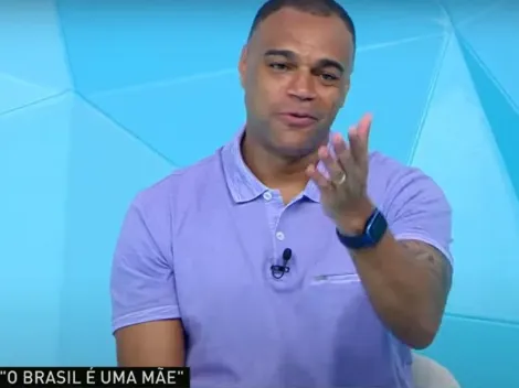 Denílson faz C. Alberto 'pegar ar' ao vivo e Arrascaeta aproveita; Assista!