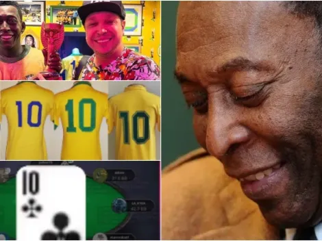 As homenagens dos jogadores de Poker ao Rei Pelé