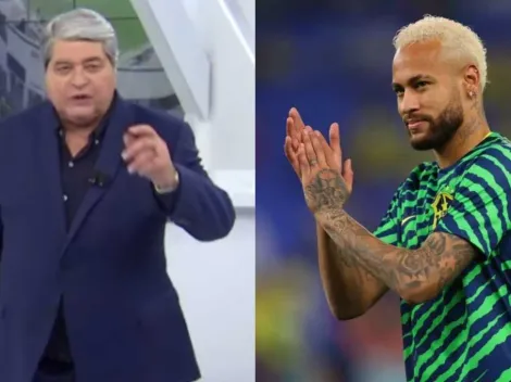 Datena critica Neymar por faltar ao velório de Pelé